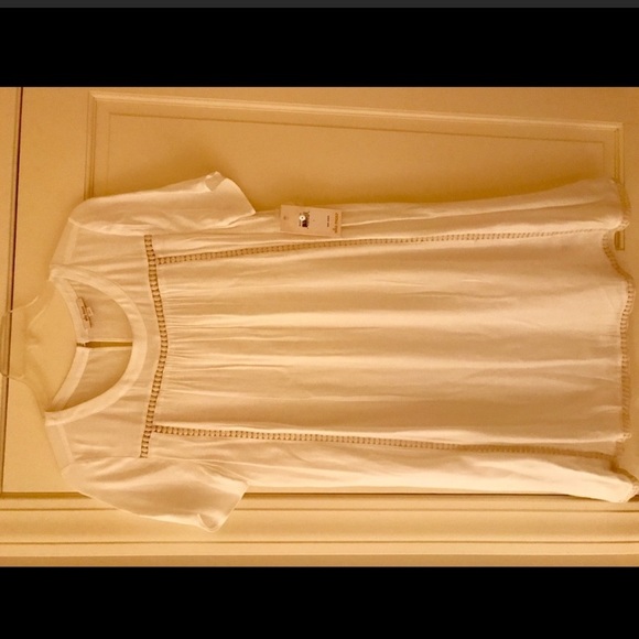 Ella Moss “Stella” Lattice Trim Dress - Picture 2 of 2